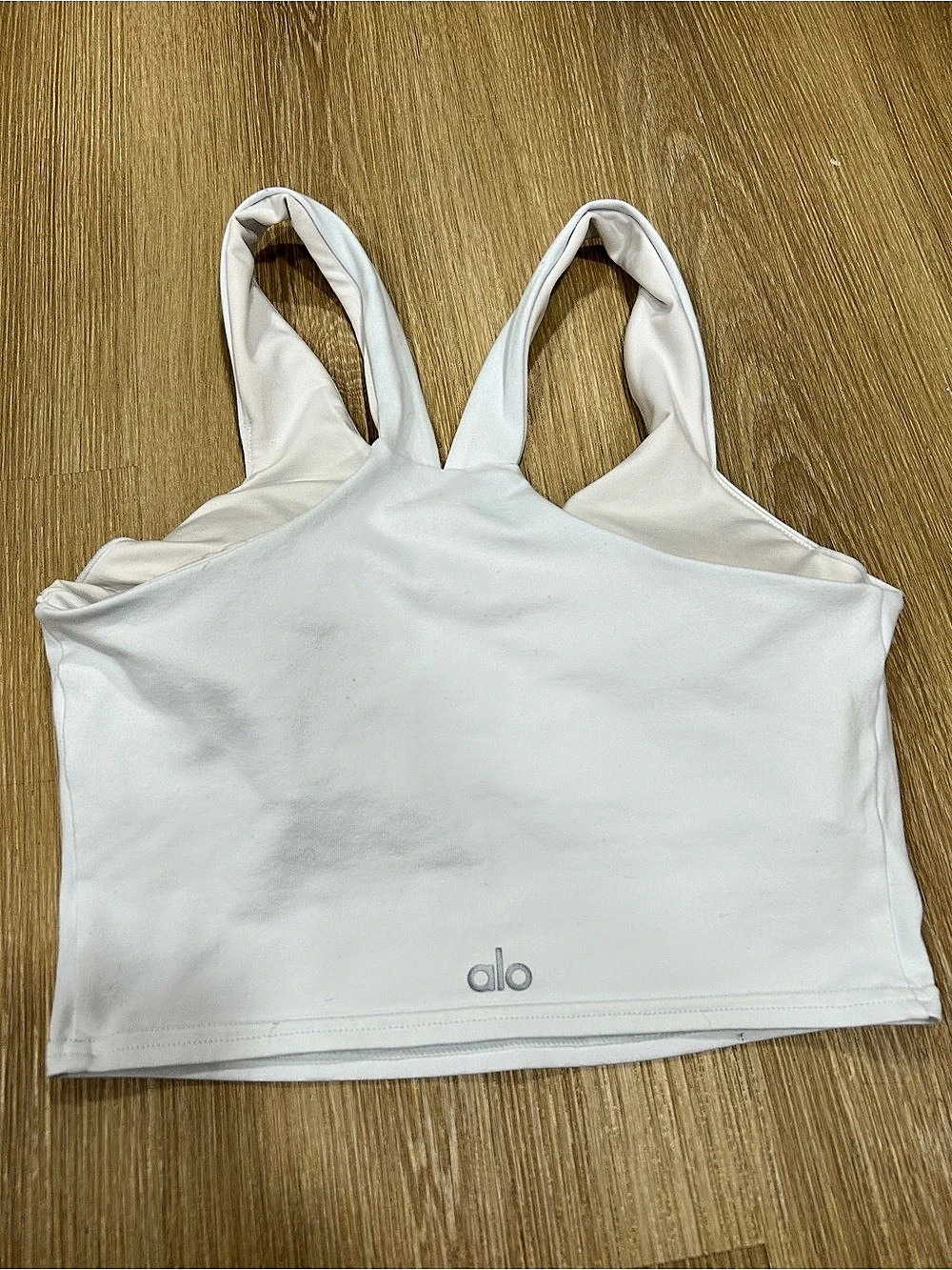 Alo Women'Small Tank Top White Size Small